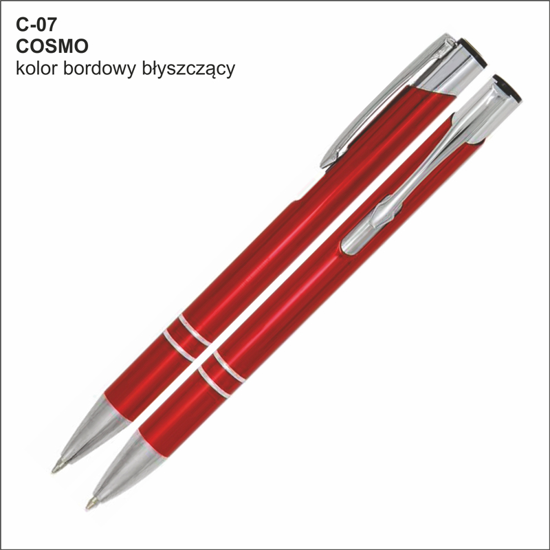 COSMO - bordowy