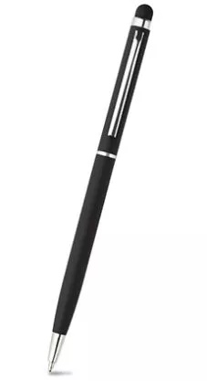 GIO Soft Rubber Touch Pen - czarny