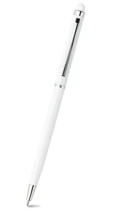 GIO Soft Rubber Touch Pen - biały