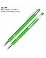 Długopis BELLO Touch Pen BET-17 zielony jasny