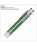 Długopis BOND Touch Pen BT-13 ciemny zielony