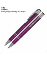 Długopis COSMO C-18 jasnopurpurowy