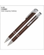 Długopis COSMO C-23 brązowy