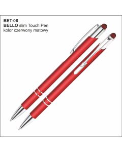 Długopis BELLO Touch Pen BET-06 czerwony