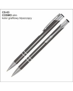 Długopis COSMO SLIM CS-03 grafitowy