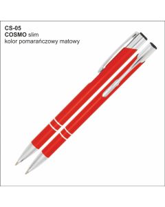Długopis COSMO SLIM CS-05 pomarańczowy