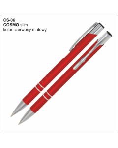 Długopis COSMO SLIM CS-06 czerwony