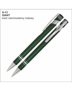 Długopis GIANT G-13 ciemny zielony